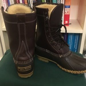 L L Bean rain and snow boots
